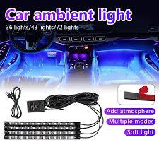 Ambient Led Lights Under Seat With Remote Control