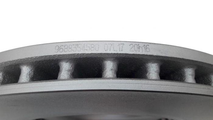 Front Brake Disc Original For Peugeot 508 2010-2018 - N Auto Express