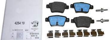 Rear Brake Pads Original For CITROEN C3- PEUGEOT 207 PSA GROUP