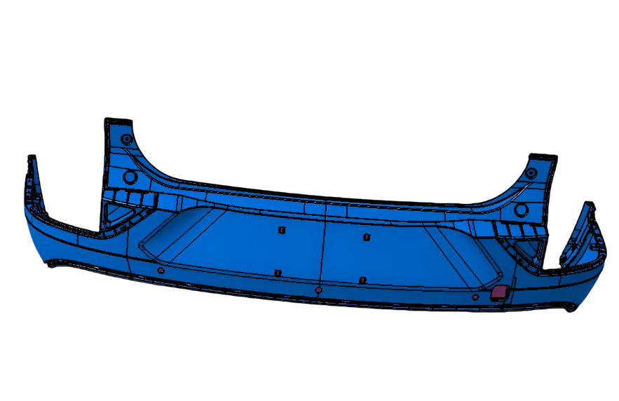 Rear Bumper Body For Jetour X70 - N Auto Express